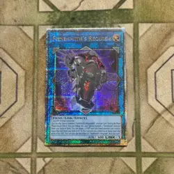 YUGIOH **FIENDSMITH'S REQUIEM ** QUARTER CENTURY SECRET RARE NM INFO-EN046 - Image 1