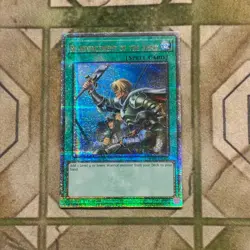 YUGIOH ** REINFORCEMENT OF THE ARMY ** QUARTER CENTURY SECRET RARE NM RA01-EN051 - Image 1