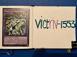 Yugioh! 1x Dracotail Arthalion JUSH-EN006 Ultra Rare 1st Ed NM - Image 1