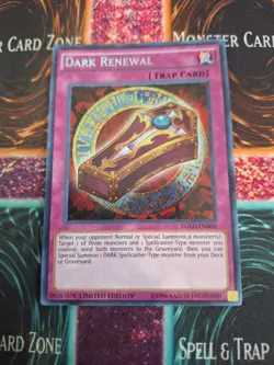Yugioh Dark Renewal YGLD-ENB00 Secret Rare Limited Near Mint - Image 1