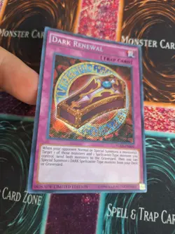 Yugioh Dark Renewal YGLD-ENB00 Secret Rare Limited Near Mint - Image 2