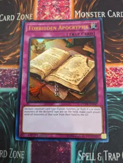 Yugioh Forbidden Apocrypha DUDE-EN047 Ultra Rare 1st Edition Near Mint - Image 1
