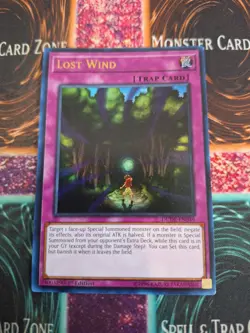 Yugioh Lost Wind DUDE-EN049 Ultra Rare 1st Edition Near Mint - Image 1