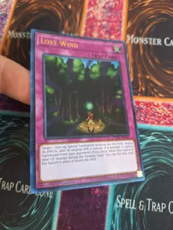 Yugioh Lost Wind DUDE-EN049 Ultra Rare 1st Edition Near Mint - Image 2