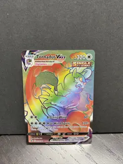 Pokemon TCG Tornadus VMAX Chilling Reign 209/198 Holo Secret Rare - Image 1