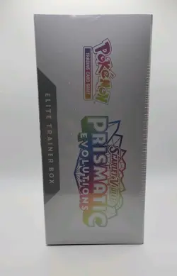 Prismatic Evolutions ETB Elite Trainer Box Pokemon TCG Sealed In Hand Fast Ship! - Image 5