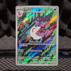 Pokemon Temporal Forces Arbok Illustration Rare 176/162 - Image 1