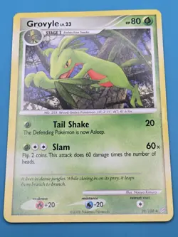 Pokemon TCG Stormfront Grovyle 39/100 MP - Image 1