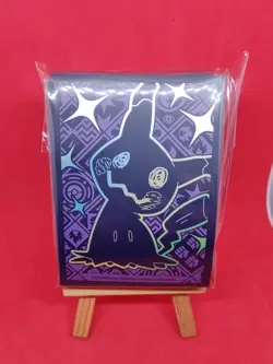 SV 4.5 Paldean Fates Mimikyu Pokemon TCG 65 Sleeves From Elite Trainer Box - Image 1