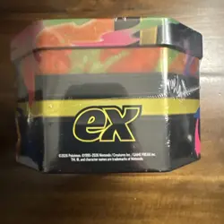Pokemon Mega Charizard ex Factory Sealed Tin Box - Charizard X - 4 Booster Packs - Image 2