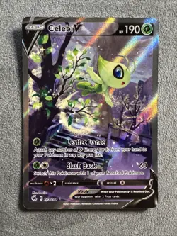 Pokemon Celebi V Full Art Ultra Rare Holo 245/264 Fusion Strike 190 - Image 1