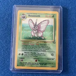 Pokemon TCG Venomoth Jungle 13/64 Holo 1st Edition Holo Rare Stage 1 70 HP - Image 1
