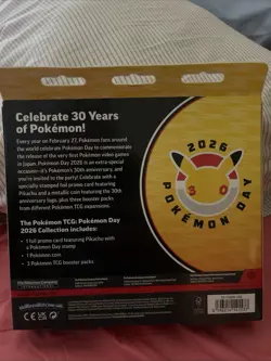 Pokemon Day 2026 Collection Box Sealed New - Image 2