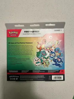 Pokemon TCG: First Partner Illustration Collection Series 1 Factory Sealed Box - Image 2