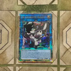 YUGIOH ** SILHOUHATTE RABBIT ** QUARTER CENTURY SECRET RARE NM INFO-EN052 - Image 1