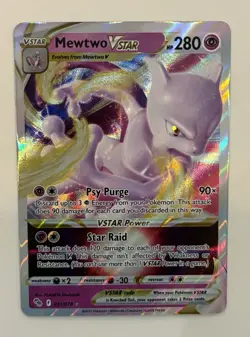Pokemon Mewtwo Vstar Sword & Shield 031/078 - Image 1