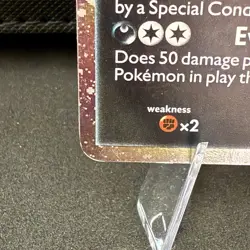 2010 Pokemon TCG Umbreon Prime Undaunted 86/90 Holo Rare Prime W/Small Swirl 💫 - Image 5