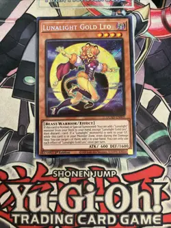 Lunalight Gold Leo Secret Rare 1st Edition DUAD-EN005 Yugioh - Image 1