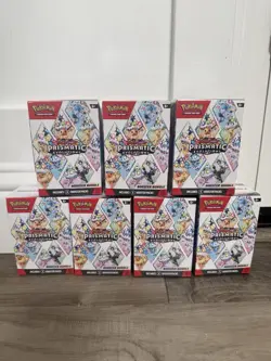Pokemon - Prismatic Evolutions Booster Bundle Lot of 7x (SEALED) - In Hand - Image 1
