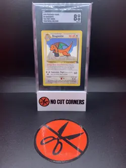 🔥1999 Pokemon Black Star Promo Dragonite - #5 - SGC 8 🔥 - Image 1
