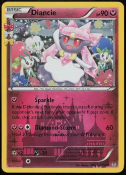 Diancie RC22/RC32 LP Generations Uncommon Holo Pokemon - Image 1