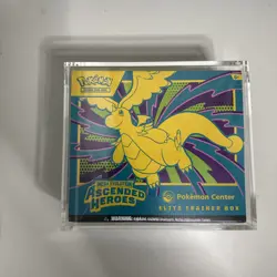 Pokemon TCG Ascended Heroes Pokemon Center ETB + Acrylic Case - Sealed - Image 1