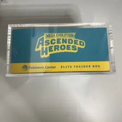 Pokemon TCG Ascended Heroes Pokemon Center ETB + Acrylic Case - Sealed - Image 4