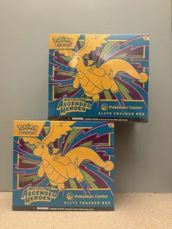 x2 Pokemon TCG Ascended Heroes Pokemon Center ETB Brand New and Sealed - Image 1