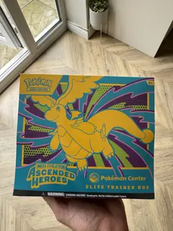 Pokemon Ascended Heroes Pokemon Center Etb - Sealed In Acrylic Case ✅ - Image 2