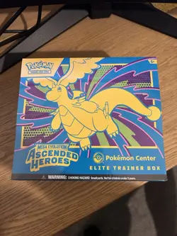 Pokemon TCG Ascended Heroes Pokemon Center ETB - Sealed - Image 1