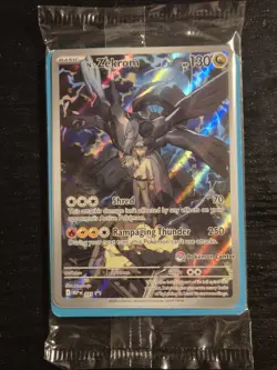 SEALED N's Zekrom 031 Ascended Heroes ETB Promo Pokemon Center Stamped - Image 1