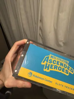 Pokemon Ascended Heroes Pokemon Center Etb - Sealed In Acrylic Case ✅ - Image 5