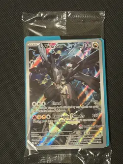 N's Zekrom 031 Ascended Heroes ETB Promo Pokemon Center Stamped SEALED - Image 1