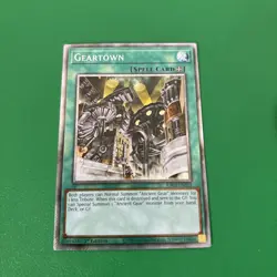 Yugioh Bonanza - Geartown - Platinum Secret Rare - RA03-EN203 - Image 3