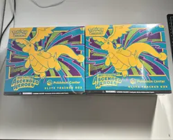 2x Pokemon TCG | Ascended Heroes | Pokemon Center ETB | Slight tears see picture - Image 1