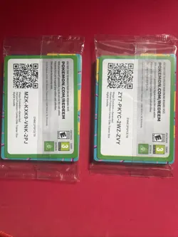 2 POKEMON CENTER STAMP N's Zekrom 031 Ascended Heroes ETB Promo - SEALED MINT - Image 2