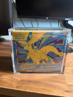 Pokemon TCG Ascended Heroes Pokemon Center exclusive ETB SEALED WITH CASE - Image 1