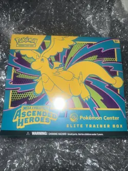 Pokemon TCG: Ascended Heroes Pokemon Center Elite Trainer Box ETB NEW ✅ 🔥 - Image 1