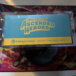 Pokemon TCG: Ascended Heroes Pokemon Center Elite Trainer Box ETB & Acrylic Case - Image 3