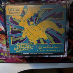 Pokemon TCG Ascended Heroes Pokemon Center Elite Trainer Box ETB & Acrylic Case - Image 1
