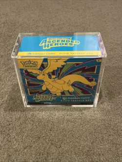 Pokemon TCG Ascended Heroes Pokemon Center ETB Sealed (Small Defects) + Acrylic - Image 1