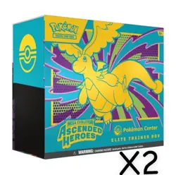 Pokemon TCG: Ascended Heroes - Pokemon Center ETB x2- CONFIRMED PRESALE - ✅ - Image 1