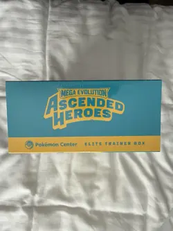 Pokemon Ascended Heroes Pokemon Center Exclusive ETB Elite Trainer Box - Image 5