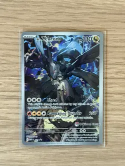 N’s Zekrom Promo 031 - Ascended Heroes ETB Promo - Pokemon Center Stamp NM - Image 2