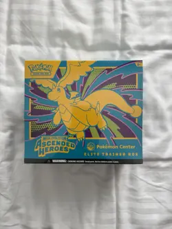 Pokemon Ascended Heroes Pokemon Center Exclusive ETB Elite Trainer Box - Image 1