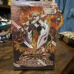 Konami Yugioh Warrior’s Strike English Structure Deck - New 1st Edition English - Image 1