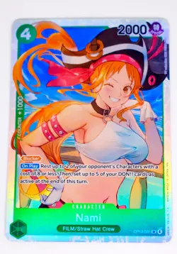 Nami OP14-031 (SR) The Azure Sea’s Seven One Piece CCG English Super Rare - Image 1