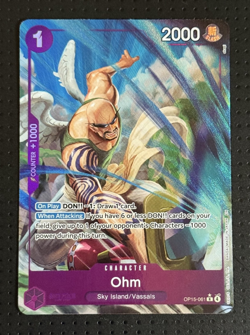 One Piece #OP15-061 Ohm Rare (Alternate Art) Adventures On Kami's Island - Image 1