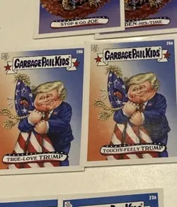 2020 Topps GPK President Donald Trump March Mayhem Historical Stolen Election - Image 1