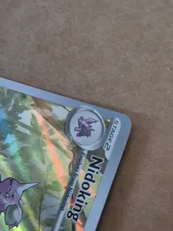 Pokemon Nidoking TCG Holo Illustration Rare Card 174/165 Scarlet & Violet-151 - Image 5